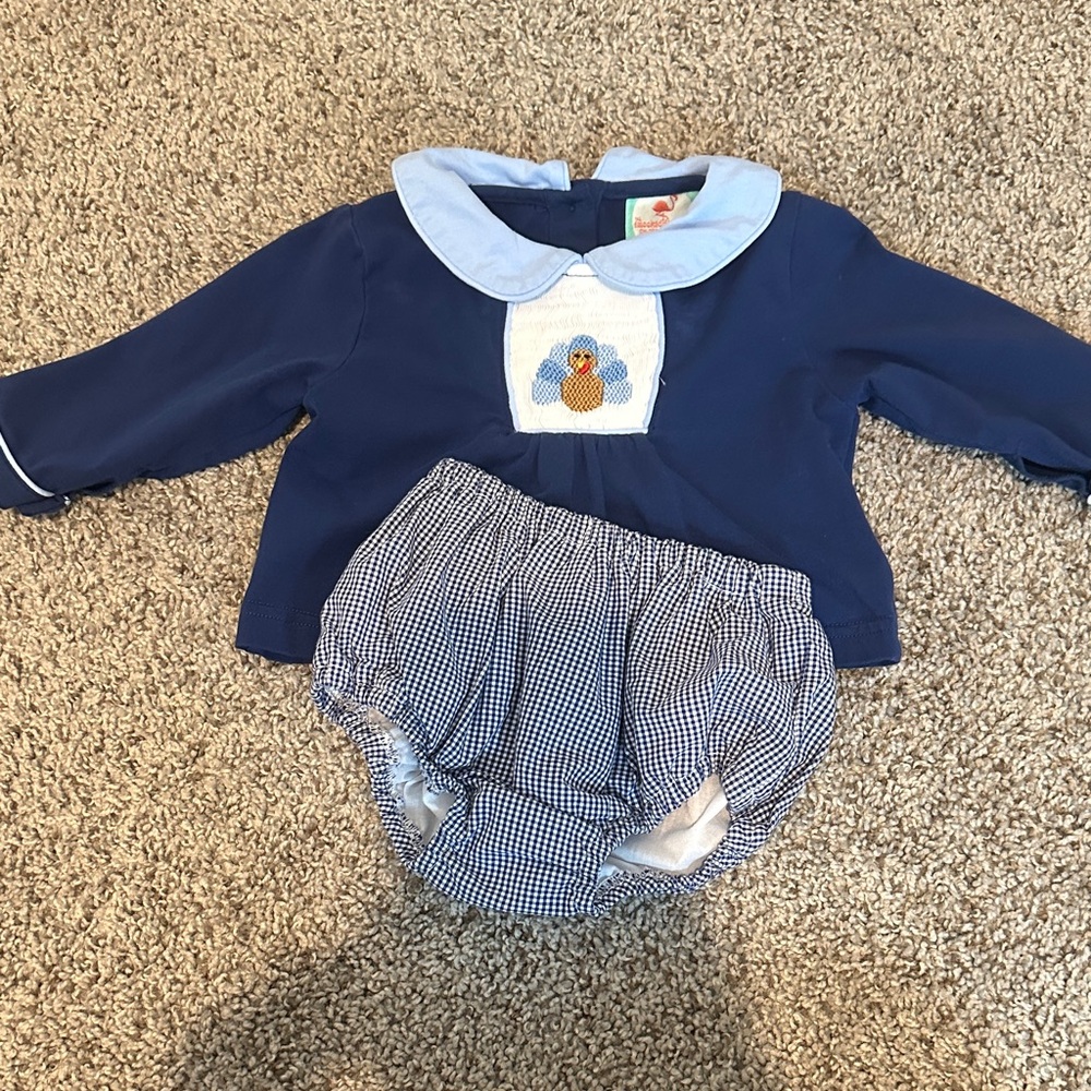 Charming Blue Baby Diaper Cover Set with Duck Design